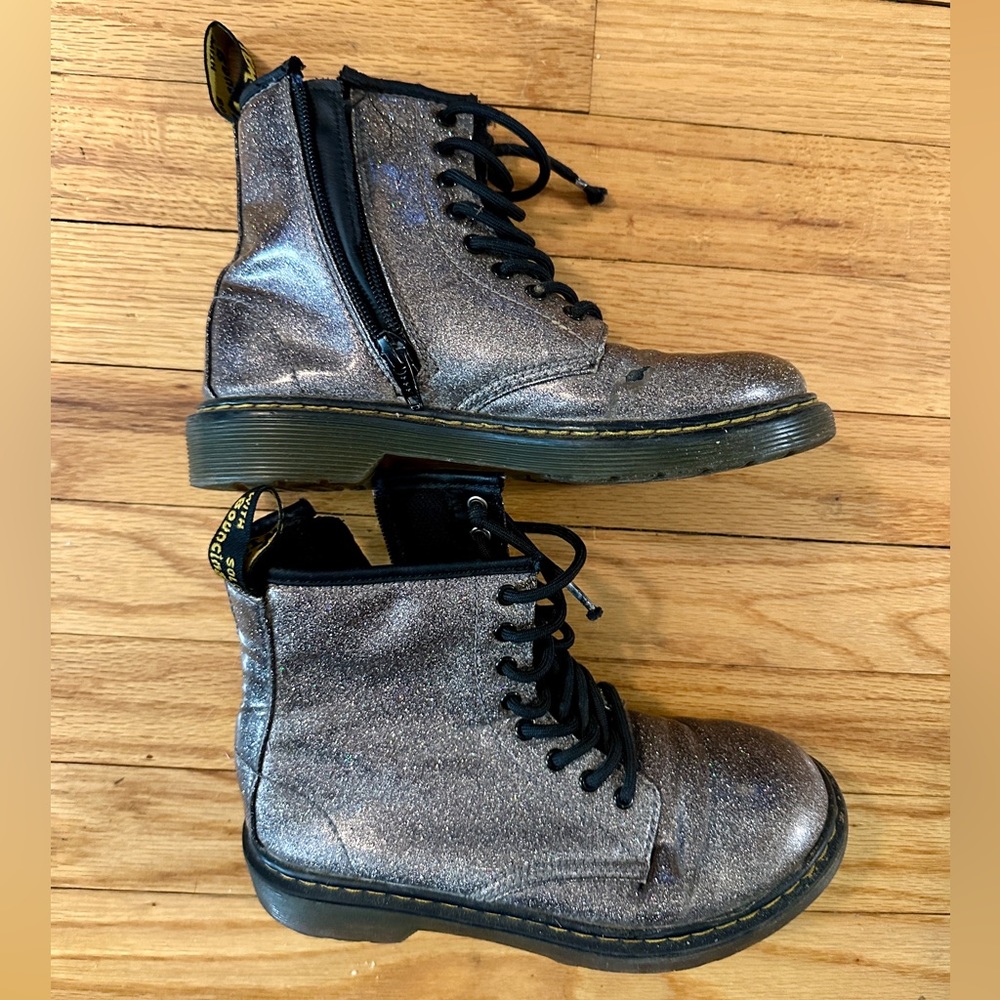 Doc Martens glitter boots